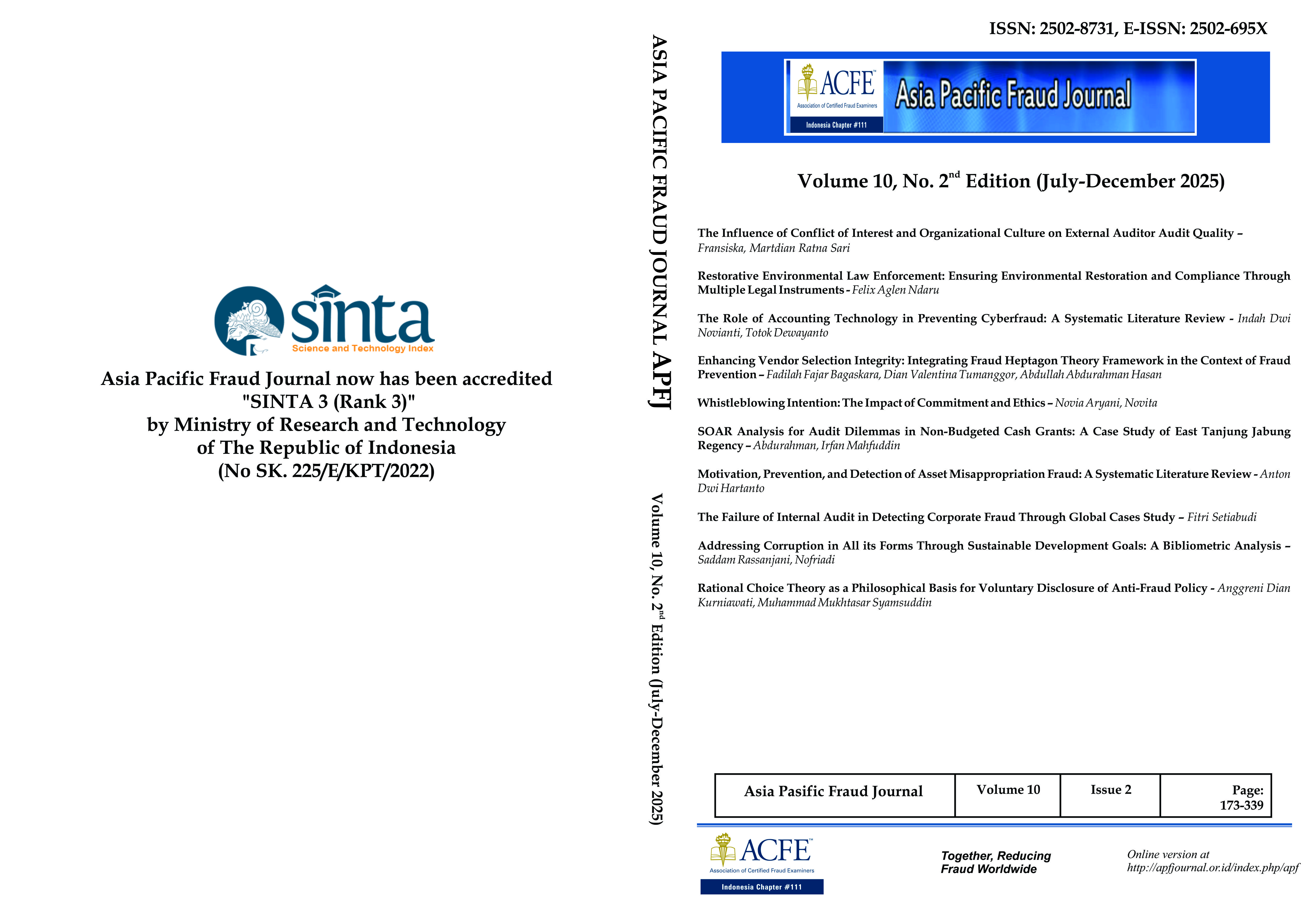 					View Vol. 10 No. 2: 2nd Edition (July-December 2025)
				